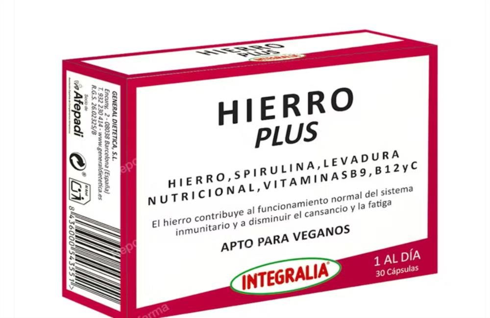 Hierro plus 30caps