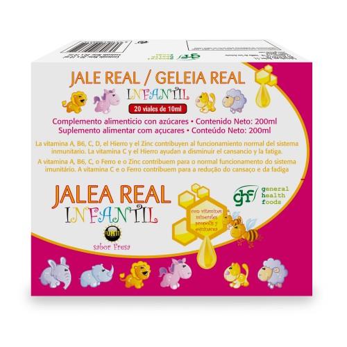 Jalea Real infantil sabor fresa 20viales