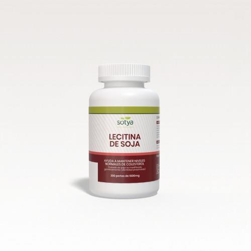Lecitina de soja 1600mg 200perlas GHF