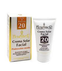 Crema facial solar 20 FLEURYMER