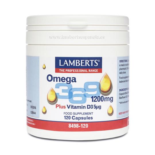 Omega 3,6,9 1200mg 120 cap LAMBERTS