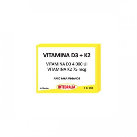 Vit D3+K2 30 cap INTEGRALIA