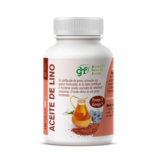 Aceite de lino 110 perlas GHF